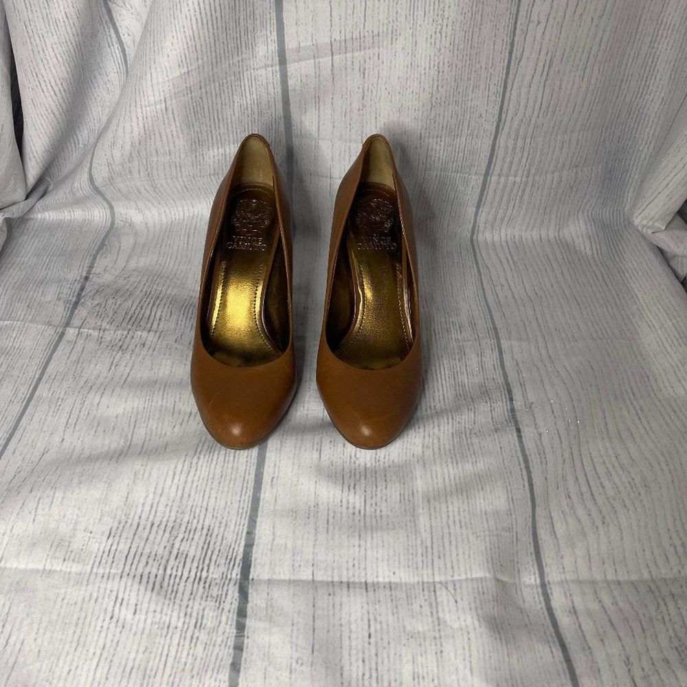 Vince Camuto Women's Heel Shoes Size 7  Brown Like New
